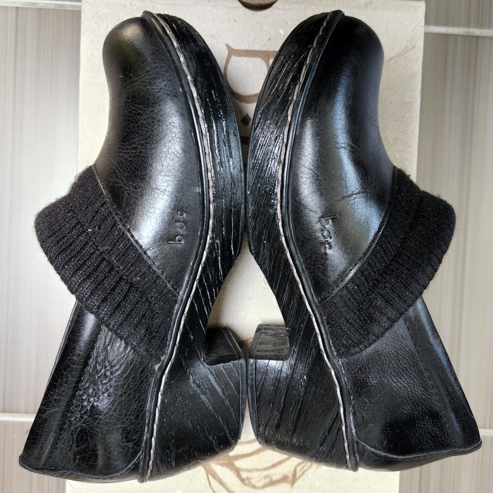 B.O.C. DAPHNIS Clog - BLACK SIZE 6 - Picture 7 of 10